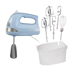 Hamilton Beach Electric Hand Mixer, Blue