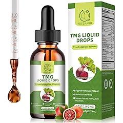 TMG Supplements - Trimethylglycine Liquid Drops, Blood Orange Flavor