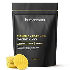 Turmeric Kojic Acid Exfoliating Pads with Vitamin C