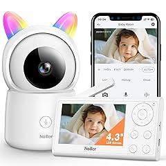 NOILLER Video Baby Monitor with 1080P Camera