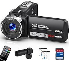 Peryoua 4K HD Camcorder Video Camera