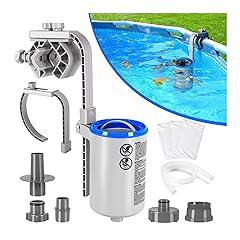 Sinbyuer Adjustable Pool Skimmer with Skimmer Socks