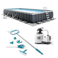 Intex Ultra XTR Frame Rectangular Pool Set