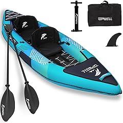 UPWELL Aurora Blue Inflatable Kayak 13'6"/11'