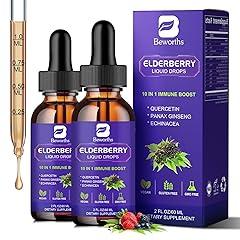Beworths Elderberry Syrup Immune Support Drops