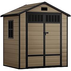 DWVO Resin Storage Shed with Windows