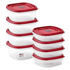 Rubbermaid 16-Piece BPA-Free Plastic Storage Set