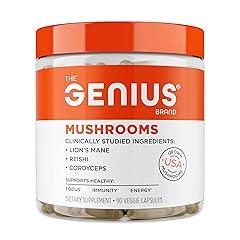 Genius Mushroom Supplement for Wellness & Immune Support