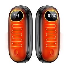 AUIIAH Rechargeable Hand Warmers, 14000mAh, 2 Pack