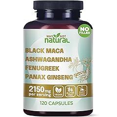 Why Not Natural Organic Black Maca Supplement
