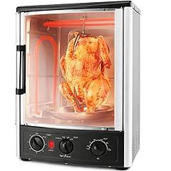 NutriChef Countertop Oven with Rotisserie & Kebab Functions