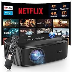 ELEPHAS 4K Outdoor Movie Projector with WiFi and Bluetooth
