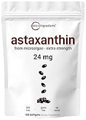 Astaxanthin 24mg Antioxidant Supplement