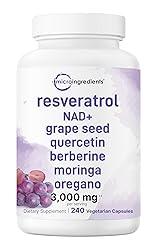 Resveratrol NAD Antioxidant Supplement 3,000mg