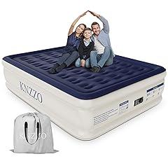 KNZZO Queen Air Mattress with Built-in Pump