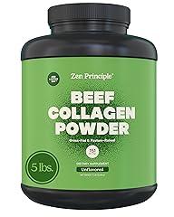 Zen Principle Grass-Fed Collagen Peptides Powder