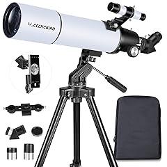 Celticbird 80mm Aperture 600mm Telescope for Beginners