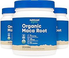 Nutricost Organic Maca Root Powder 3 Pack