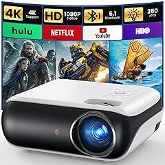 HAPPRUN 1080P Bluetooth Portable Projector