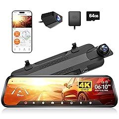 WOLFBOX G930 4K Rear View Mirror Camera