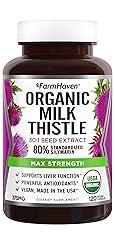 FarmHaven Milk Thistle Extract - 120 Veggie