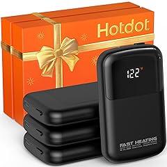 Hotdot Rechargeable Hand Warmers 4 Pack