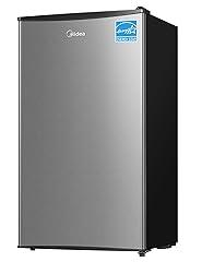 Midea 3.3 Cu Ft Compact Refrigerator Silver