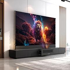 Julycode Motorized Laser TV Cabinet with Screen