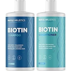 Volumizing Biotin Shampoo and Conditioner Set