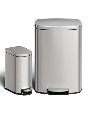 trash cans
