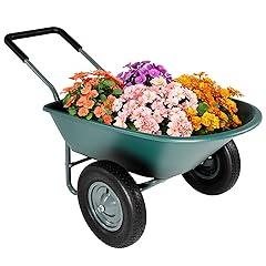 IDZO 2-Wheel Wheelbarrow with Pneumatic Tires