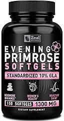 Evening Primrose Oil 1300mg by Zeal Naturals