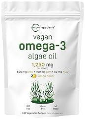 Micro Ingredients Vegan Omega 3 Algae Oil