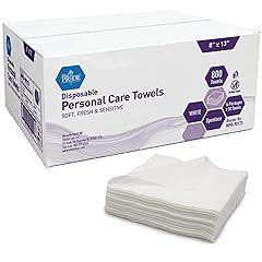 MED PRIDE Disposable Dry Washcloths, 800-count