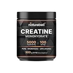 NatureBell Creatine Monohydrate Powder 5000mg 500g