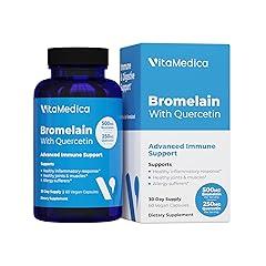 VitaMedica Bromelain with Quercetin Supplement for Recovery