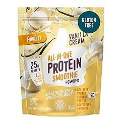 FlavCity Vanilla Protein Powder Smoothie