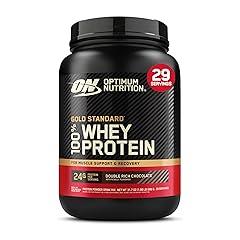 Optimum Nutrition Gold Standard Whey Protein, Double Rich Chocolate