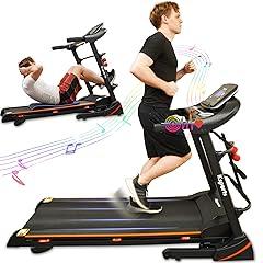 Ksports Folding Treadmill with Bluetooth and LCD Display