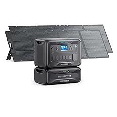 BLUETTI AC300 & B300K Solar Generator with Solar Panels