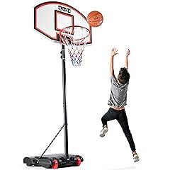 Play22 Adjustable Basketball Hoop with Wheels