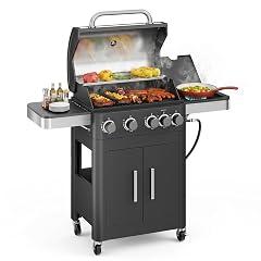 MFSTUDIO 4 Burner Propane Gas Grill