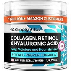 SimplyVital Collagen Face Moisturizer Cream - 1.7oz