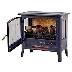 Country Living Infrared Electric Fireplace Heater
