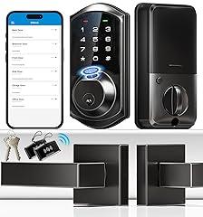 Veise Fingerprint Smart Lock with Lever Handle