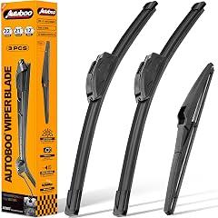 Autoboo Windshield Wipers for Dodge and Jeep