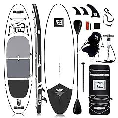 TIGERXBANG Inflatable Paddle Board 10'6" with Accessories