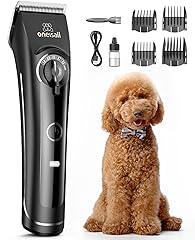 Oneisall Dog Clippers for Thick Curly Hair