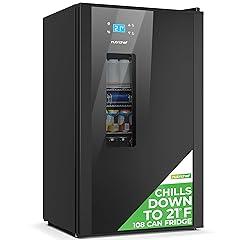 NutriChef Freestanding Beverage Refrigerator 108 Can