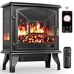 Silonn 24-inch Electric Fireplace Heater